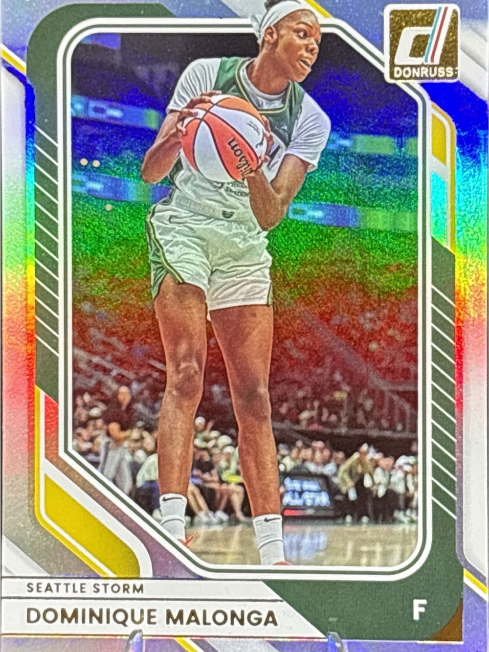 Panini Donruss Dominique Malonga Basketball Card - Prizm